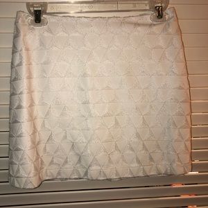 ASTR white mini skirt